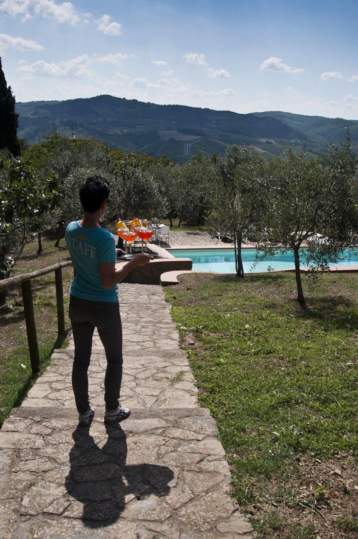 Agriturismo La Camporena Greve in Chianti Bagian luar foto